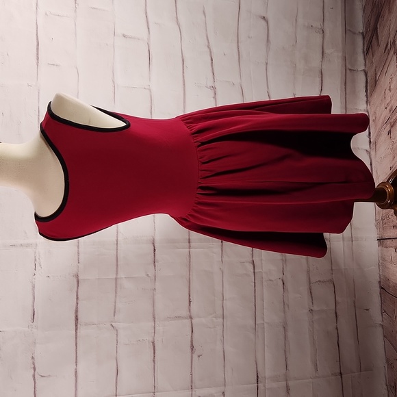 Lush Ponte Fit Flare Dress - Picture 5 of 7